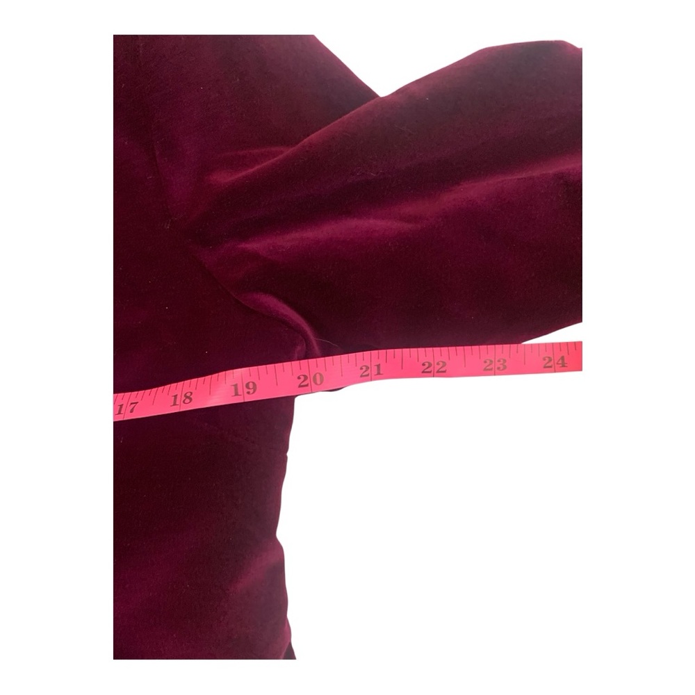Black Rivet Velvet Blazer in Deep Purple - Picture 8 of 12
